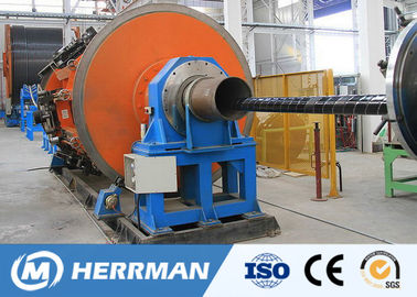 Active Pay Off Type RTP Pipe Making Machine / Steel Taping Machine Energy Saving