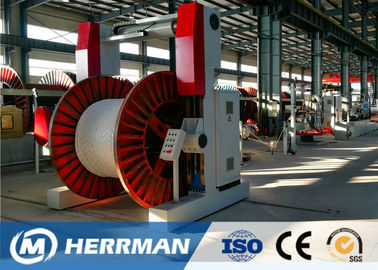 Argon Arc Welding Pipe And Corrugation Cable Production Line For Fire Retardant Cable