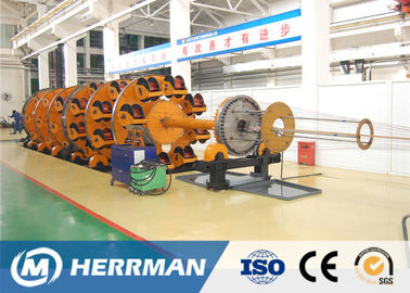 Horizontal Transformer Wire Cable Production Line With Touch Panel Function Input / Display