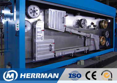 2 Wires Rod Breakdown Brass Wire Drawing Machine 1800m / Min Line Speed