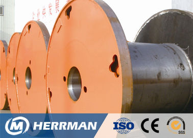Winding Wire Cable Accessories Enhanced Cable Reel Drum / Corrugated Cable Bobbin