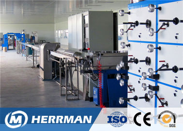 PLC Control 12/24 Fiber Optic Cable Production Line Secondary Coating Machine
